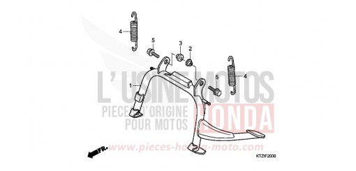 BEQUILLE PES125A de 2010